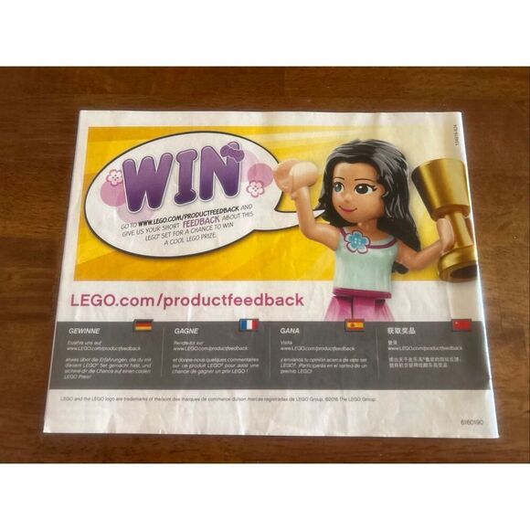 LEGO Friends Heartlake Supermarket #41118 Instruction Booklets Only 1 & 2 (6002) - Picture 4 of 10